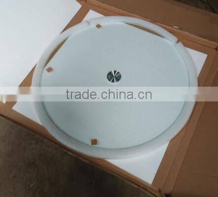 cheap white glass top bar table for dining