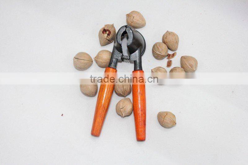 HOT!!! Zinc alloy nutcracker w/wooden handle