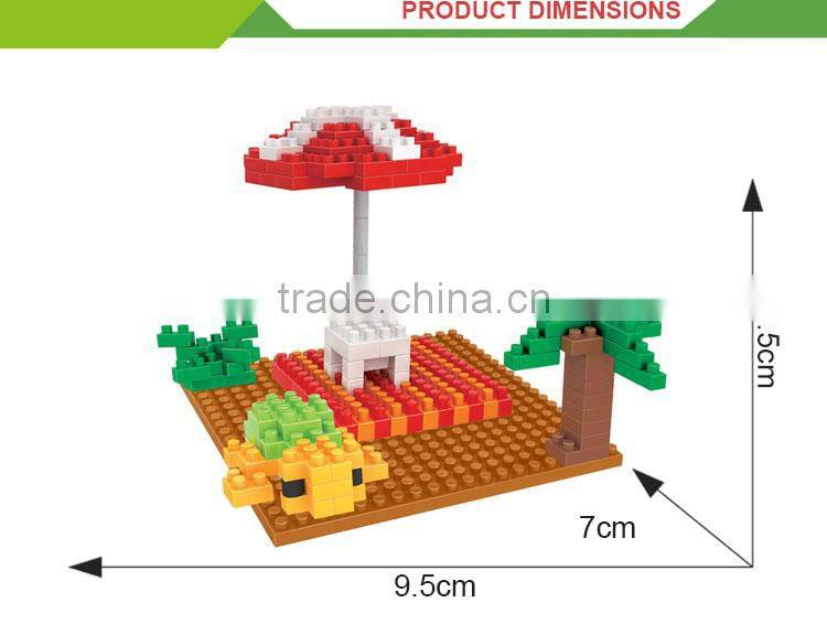 Most popular diy educational baby play small plastic building connector toys