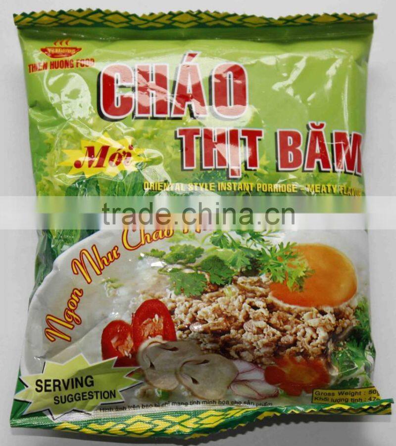 " VI HUONG" Instant Porridge 47g With Meaty Flavour - Thien Huong Food JSC