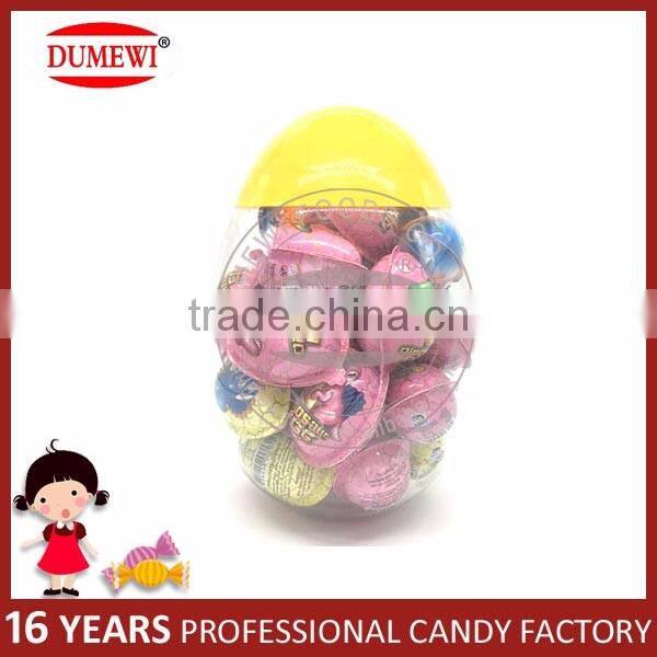Fruit Flavor Hard Candy Gourd Shape Lollipop Toy Candy