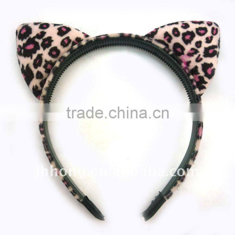 blue Girls princess party head bopper with feather