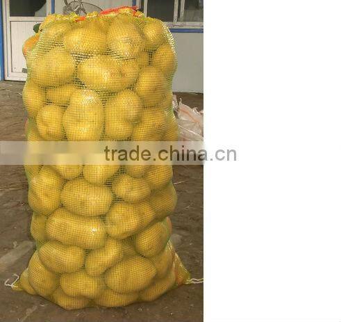 High quality pp leno mesh bag for potatoes&hebei plastic net bags for wholesale