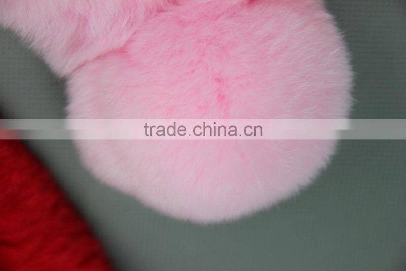 High Quality Knitted Rex-Rabbit Scarf