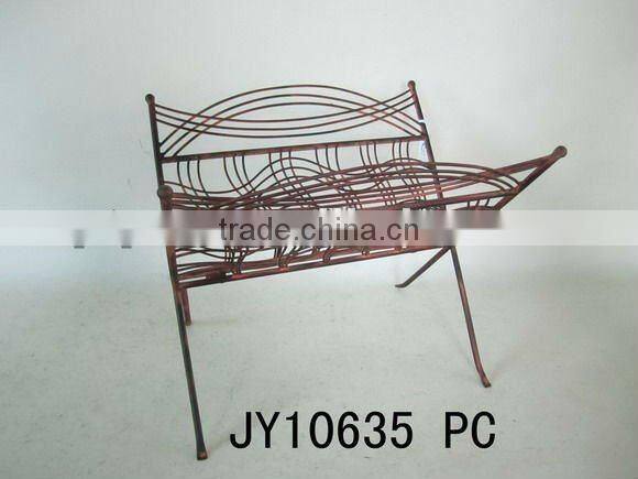 Decorative Metal Newspaper Holder
