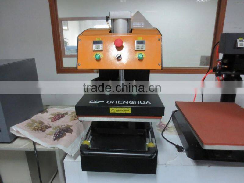 single station heat transfer press pneumatic air used best high quality