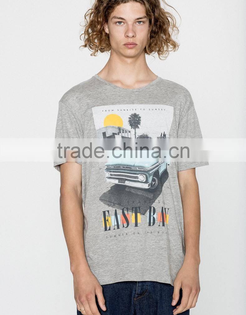 100% Cotton t-Shirt fashion design pattern printed mens tops blouse man printing t-shirt