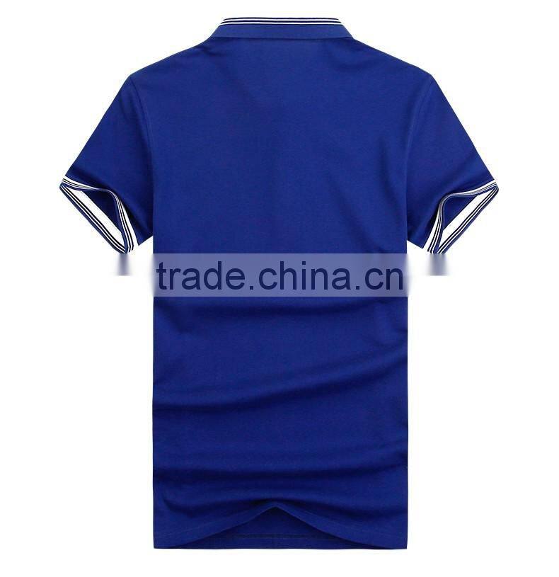 100% cotton pique custom polo shirt blank golf t-shirt short sleeve mens polo t shirt