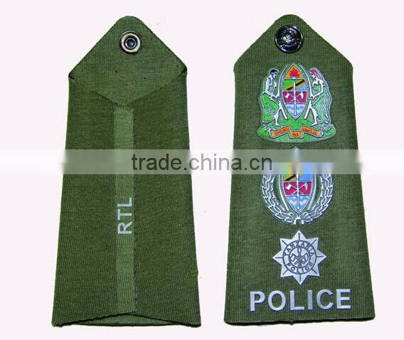 custom hand made embroidery shoulder boards epaulets for uniforms