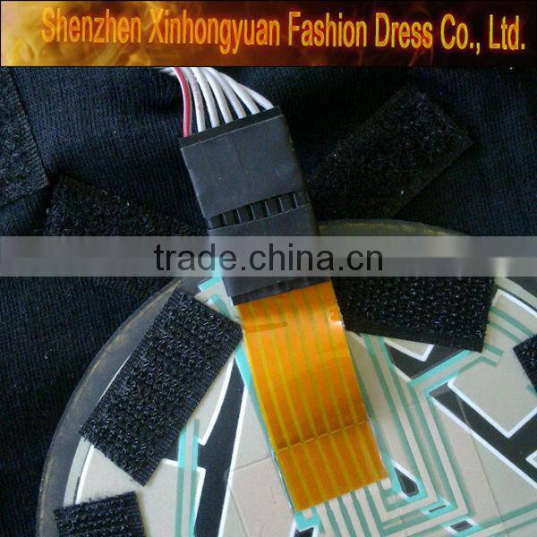 fashion custom led flashing t shirts Europe and America