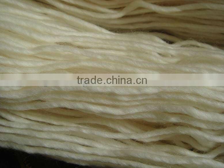 100% Wool carded yarn 4/6.6Nm for pad