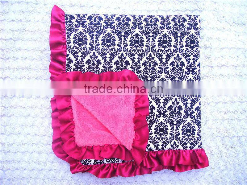 2015 wholesale baby cotton blanket, fashion bedding ,baby blanket