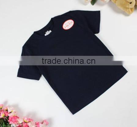 top quality Tshirt & Custom Summer Boy's And Girl's T shirt& Wholesale Kids Short Sleeve Blank Custom T shirt