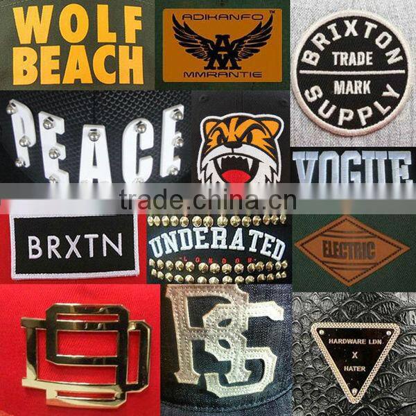 Tie Dyed Lether Strap Floral Blank Wholesale Custom 5 Panel Hats