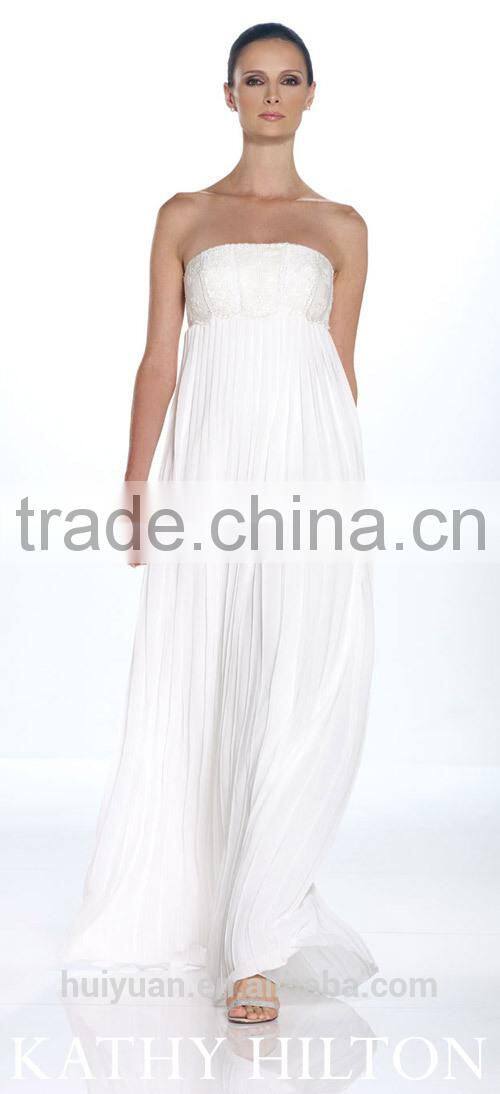 white sleeveless chiffon bridesmaid dress patterns 2014