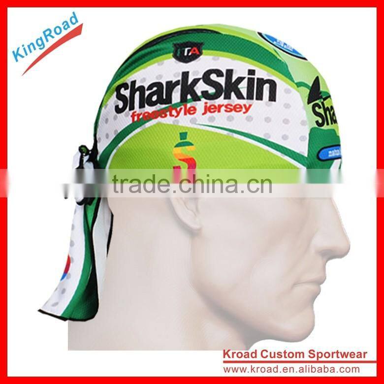 2016 custom fluorescent green cycle bandana manufacturer