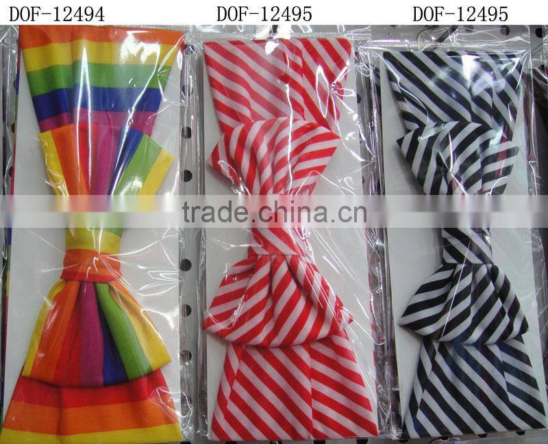 Fashion new Hot jersey designer cotton checked hairband