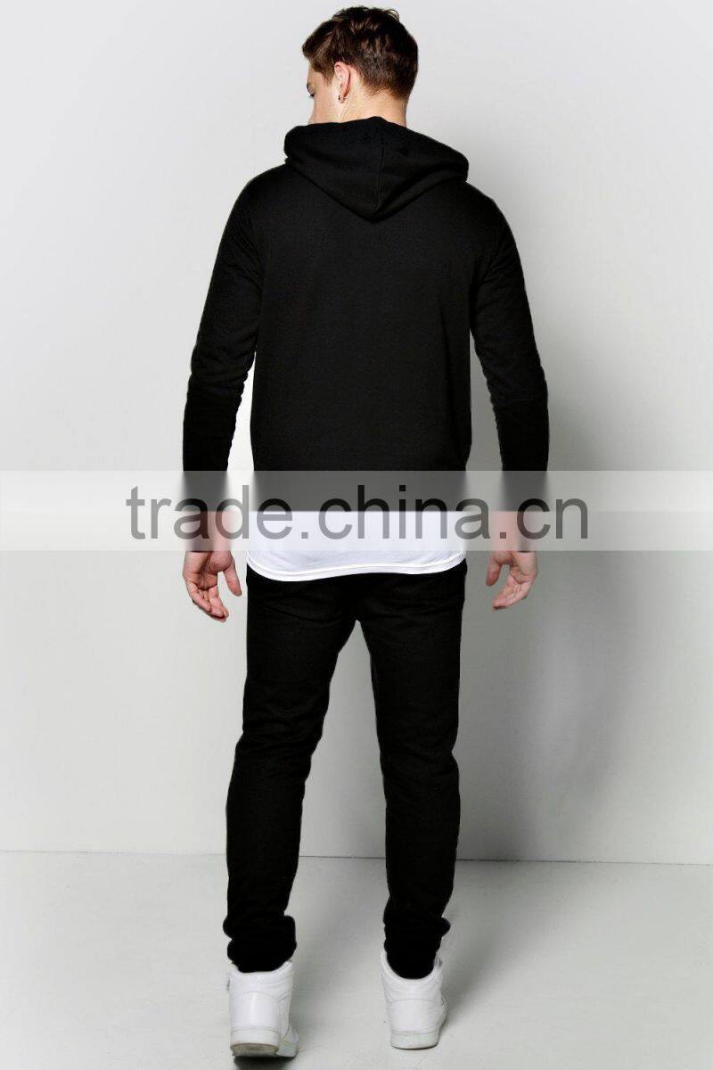 custom high quality tracksuit soft material suit for men