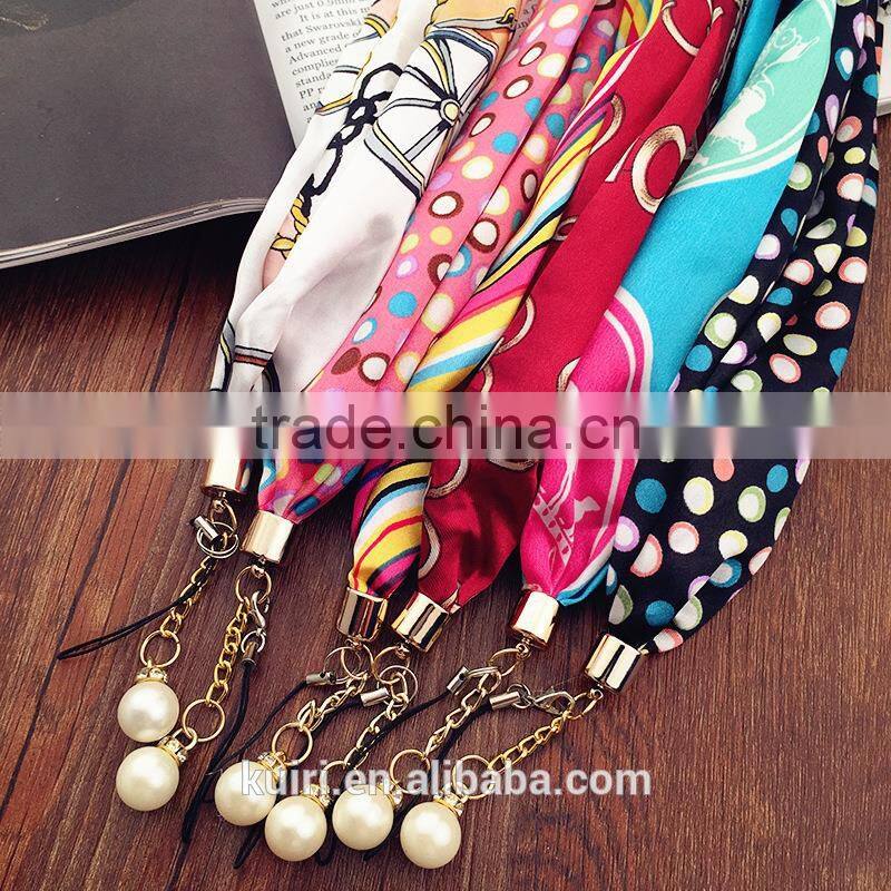 New design Handmade DIY pu rose leather tassel bag charms/iphone 7 phone cover bag pendant pu-23