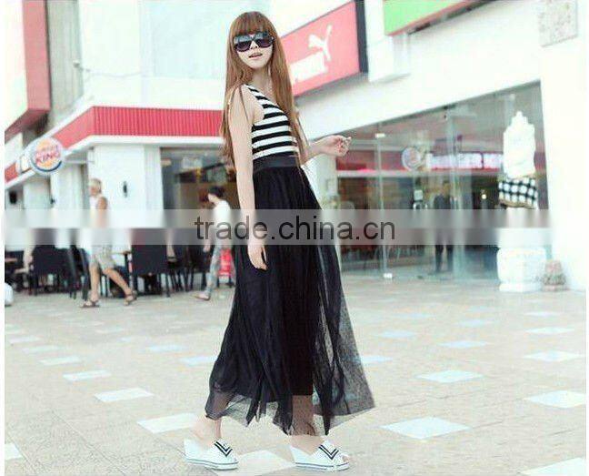 Newest Young Woman Long Summer Dresses