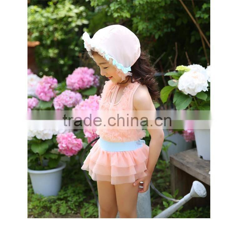 2016 Children swimwear children swimwear piece girl swimsuit