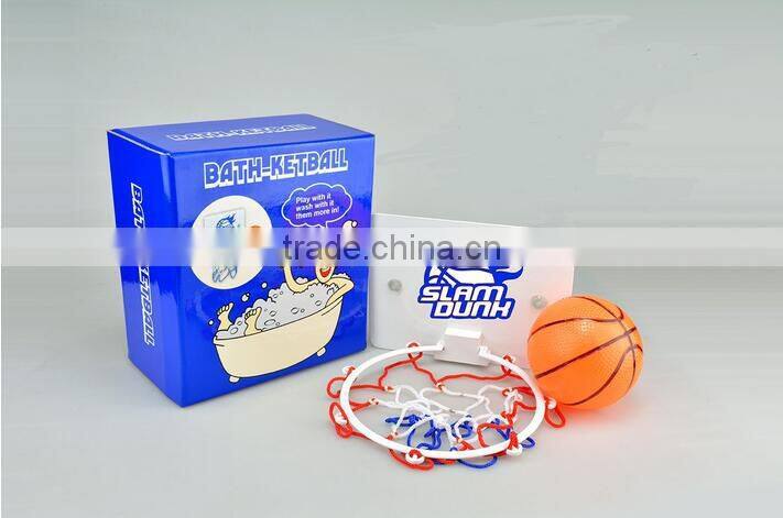 Hot sale new bathroom sports toys plastic basketball toy in bathroom wholesale