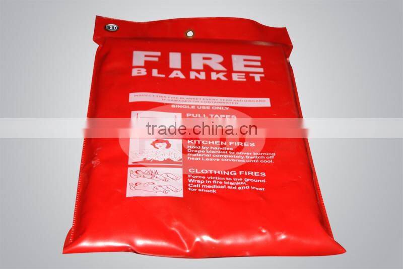 fire blanket with handles