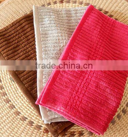 100% Bamboo bath towel--solid color untwisted soft high absorbent towels