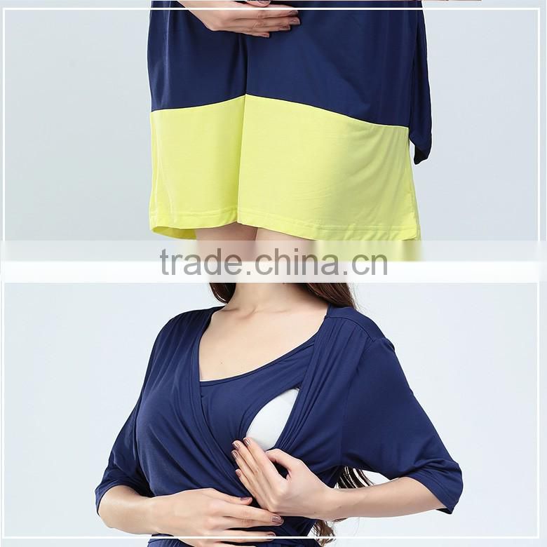 Comfortable breastfeeding clothes , Maternity Wear , low moq breastfeeding clothes
