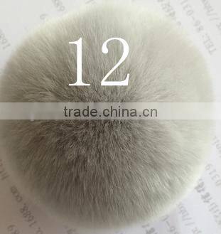 YR638 Cheap Real Fur Pom/Genuine Rex Rabbit Fur Pom pom/Cute Fur Accesory