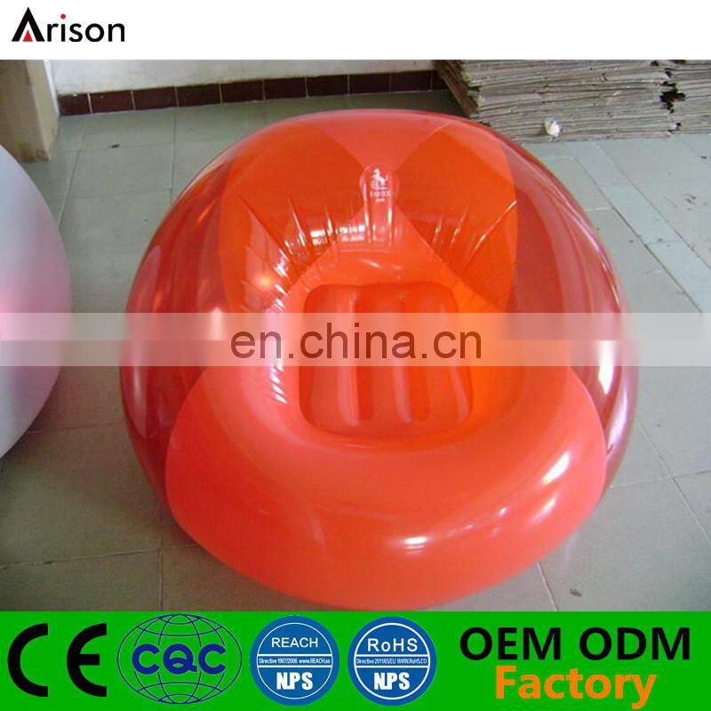 Beautiful inflatable seat pvc chair inflatable football basketball sofa chair