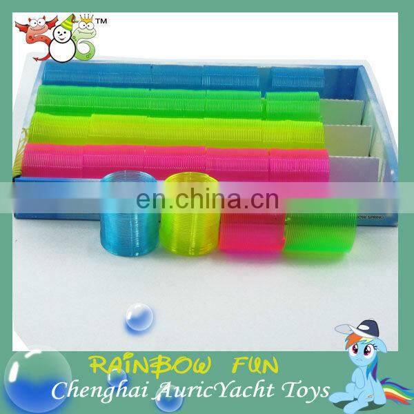 Colorful magic spring, plastic rainbow magic spring ZH0906876