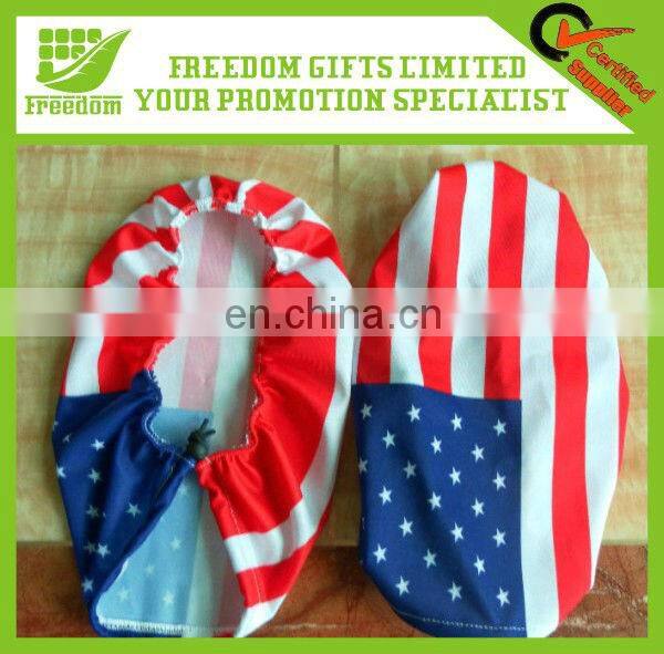 Logo Printed High Quality Custom Car Mirror Flag