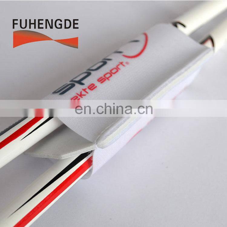 Eco-friendly adjustable rubber/EVA ski sleeve with silk printing ski holder for skiing