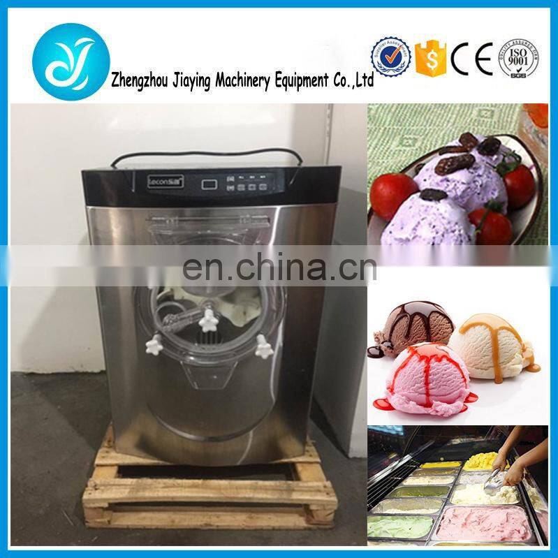 Commercial hard ice cream maker machine