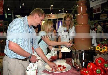 Chocolate fountain stand machine suppliers/Chocolate waterfall machine
