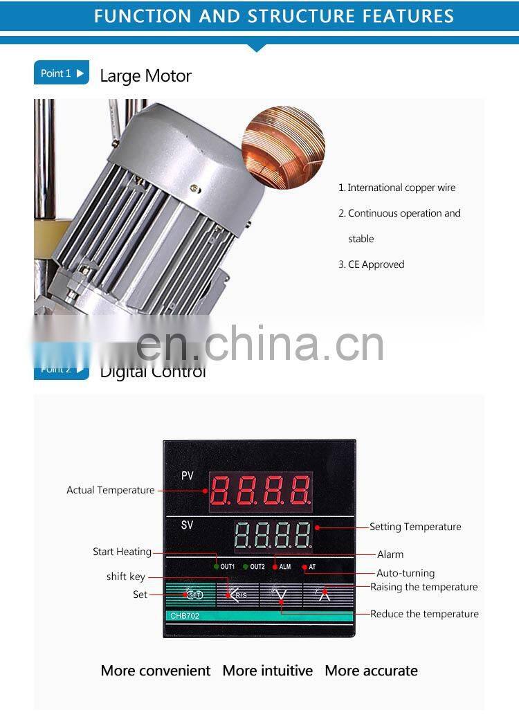 China 10l Distillation Vacuum Rotary Evaporator Lab Price