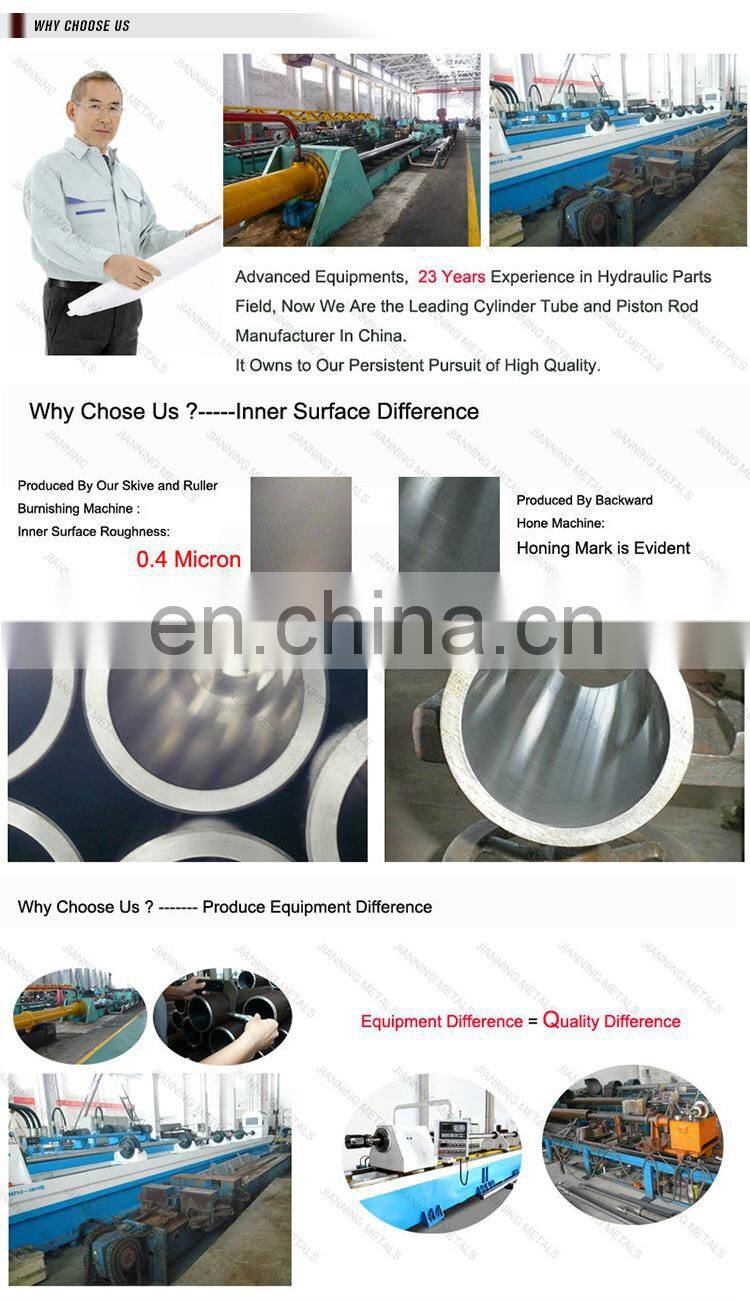 Normalized Hydraulic Cylinder Honed Tube Used For Hydraulic Lift
