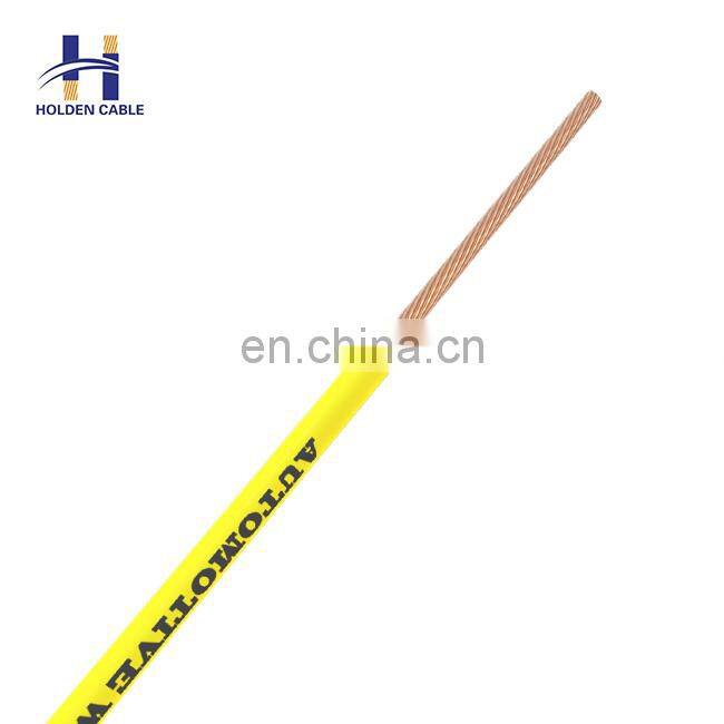 high quality 1.0mm 1.5mm 2.5mm electric automobile cable with best electric cable price