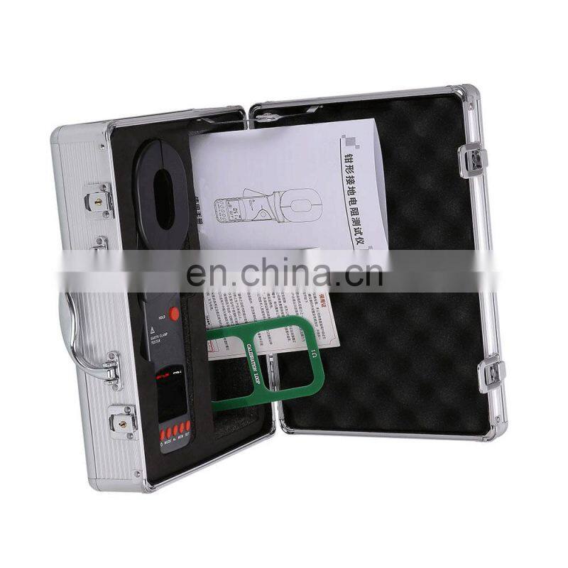 Clamp Grounding Resistance Meter Tester with Resistance Range 0.01 to 500