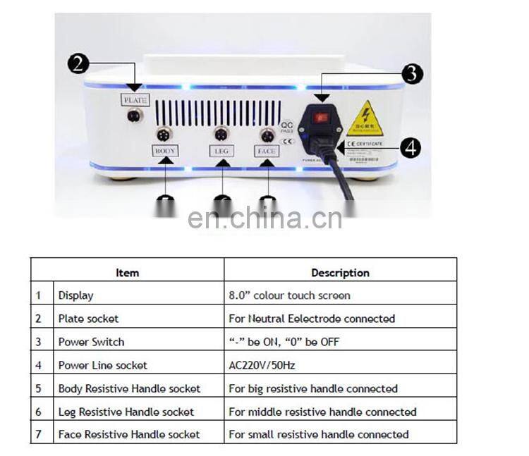 Body Slimming Machine Monopolar RF CET RF RET Machine Of Good Effects