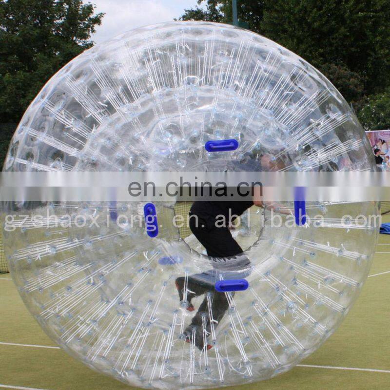 China Cheap Inflatable Sports Toy Human Body Water Zorbs Zorb Zorbing Ball TPU Price for Sale