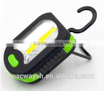 Factory COB magnetic work light led camping light with stand