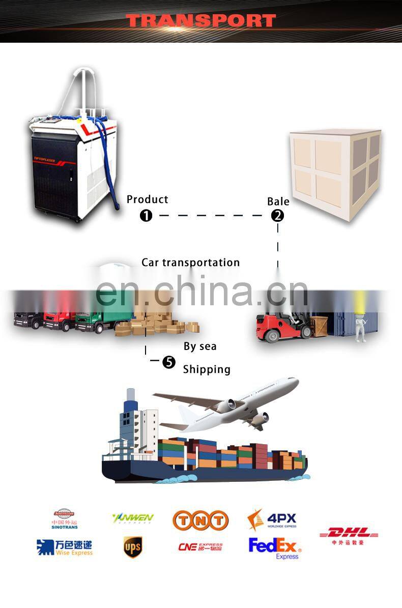 fast speed 1KW handheld fiber laser welding machine for metal