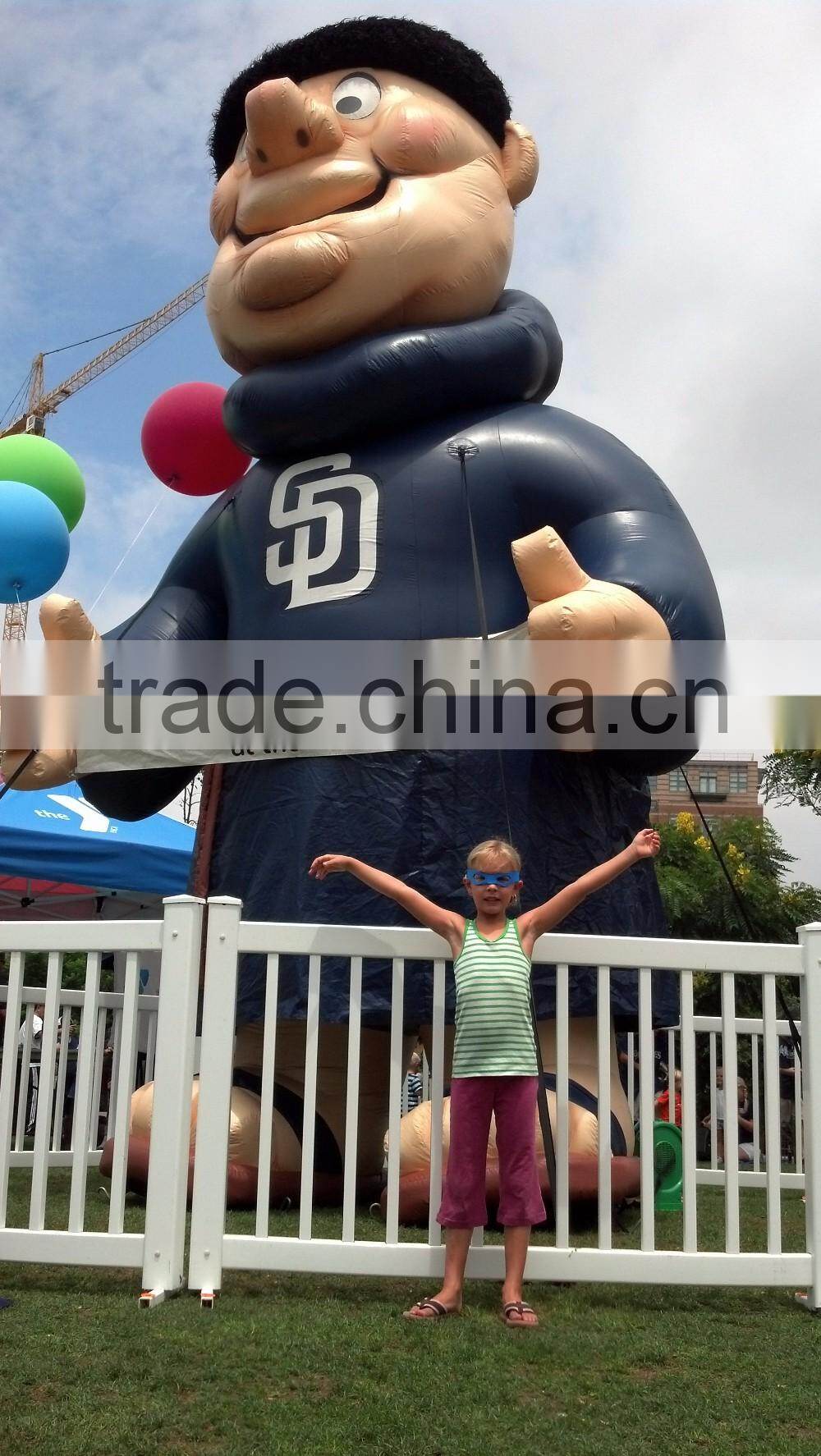 Customize oxford cloth inflatable advertising cartoon for decoration