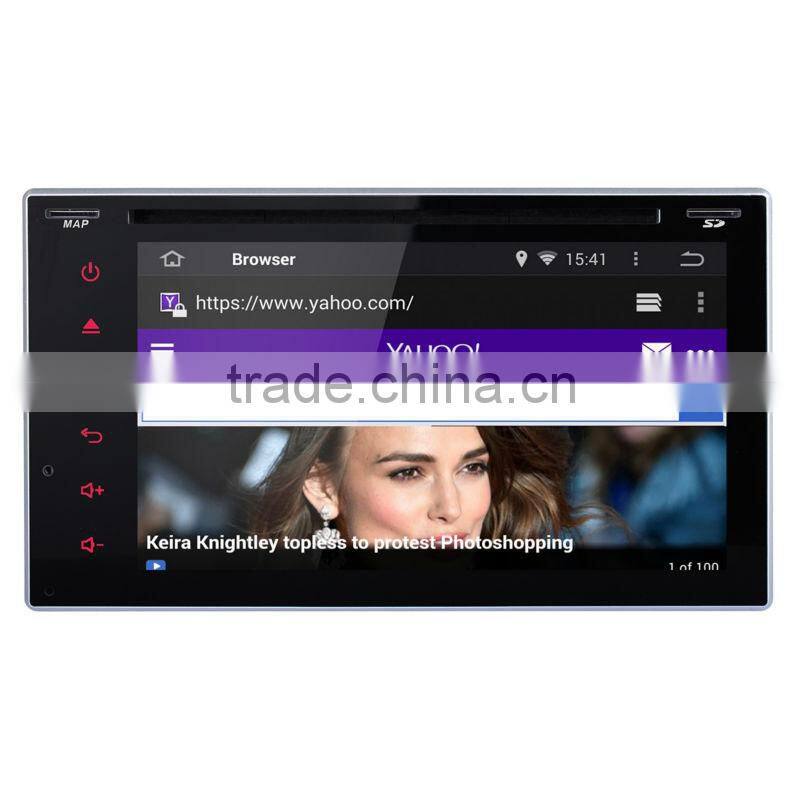TOUCH SCREEN ANDROID4.4 DOUBLE DIN CAR DVD PLAYER FOR HONDA CITY ODYSSEY CRV FIT EVERUS CAR GPS WIFI BT,SWC,USB,SD,AUX,3G OP