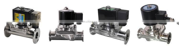 24VDC Stainless Steel Food Safe Sanitary Beer Solenoid Valve