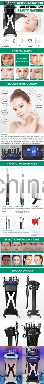 professional Facial Cleaning beauty machine skin care tools Multi-function Beauty Eqiupment salon use
