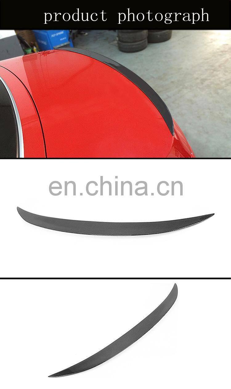 Runde Brilliant Quality Hot Sale P Style Auto Carbon Fiber rear Spoiler for 2005-2012 BMW 3 Series E90 Spoiler