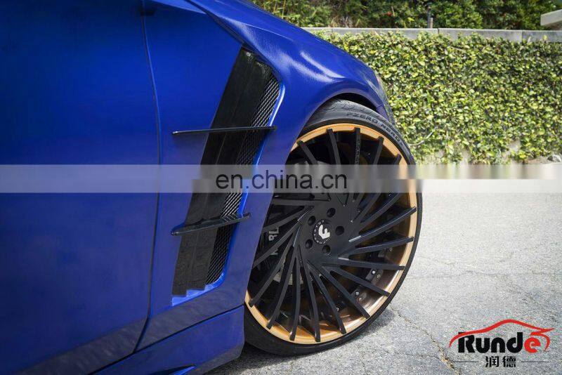 RUNDE W222 WD Style Car Bumper Car Full Body Kit For 2014-2017 Mercedes S-Class W222